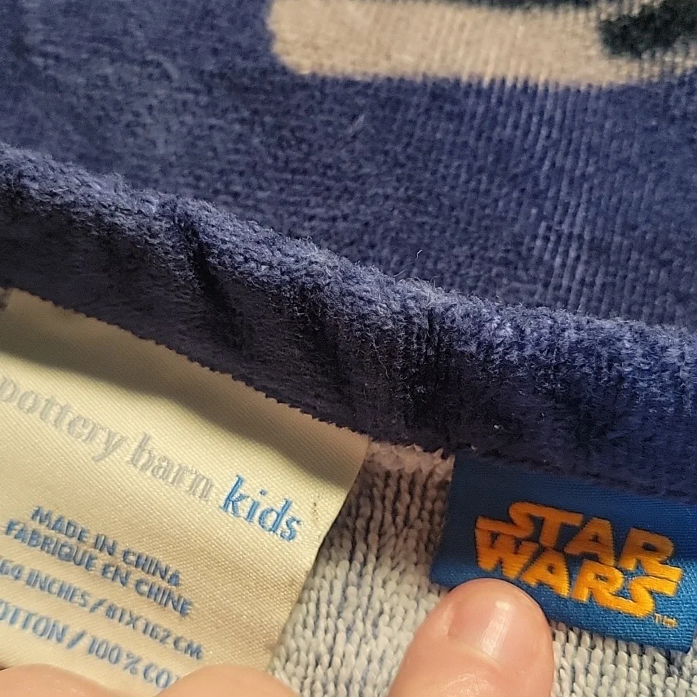 Pottery Barn Kids Darth Vader Star Wars Beach Towl